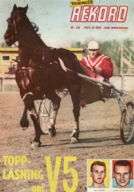 Sportboken - Rekordmagasinet 1960 nummer 28 Tidningen Rekord